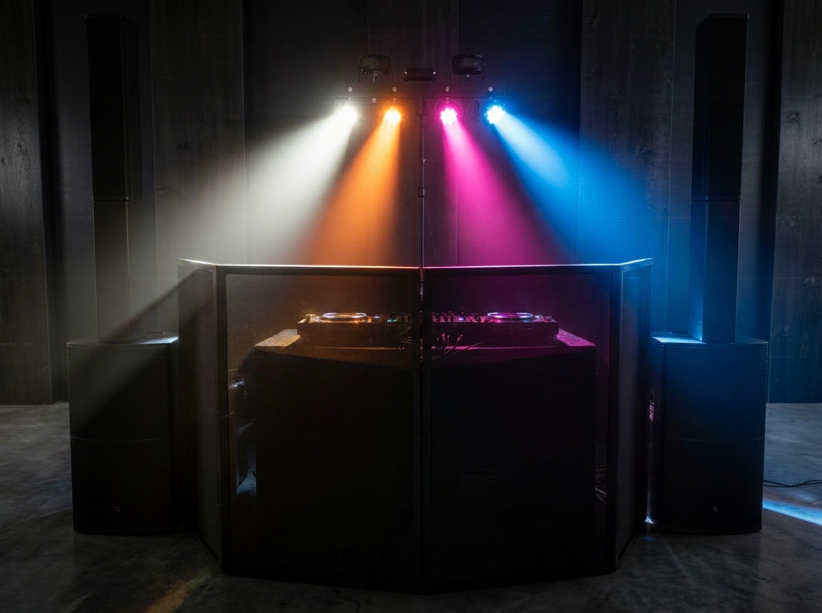 M&M ProSound DJ Booth